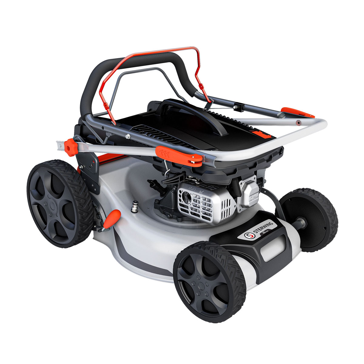 Cortacésped de gasolina 149cc STERWINS PLM1-46Z150.6 | Multialquiler Levante Valencia