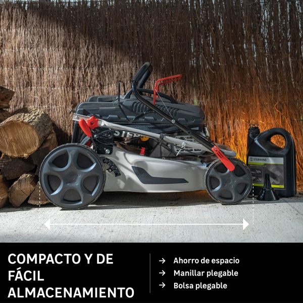 Cortacésped de gasolina 149cc STERWINS PLM1-46Z150.6 | Multialquiler Levante Valencia
