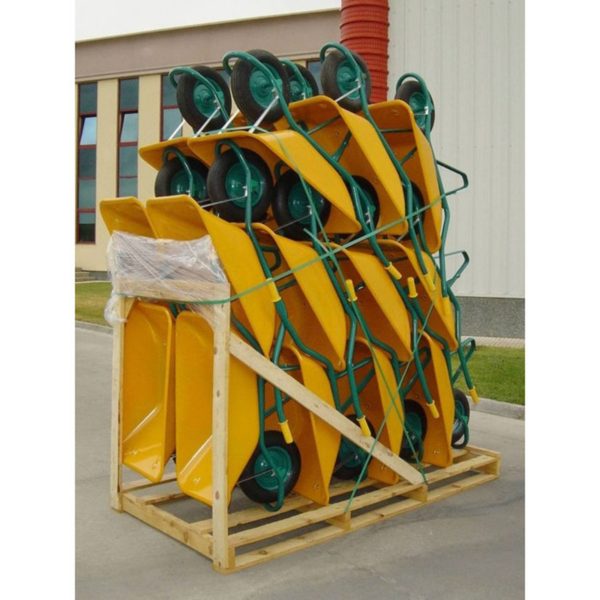 Carretilla europea 90L con rueda neumática