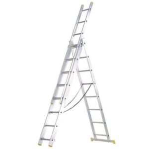 Escalera de Aluminio 3 tramos EN 131 COFAN