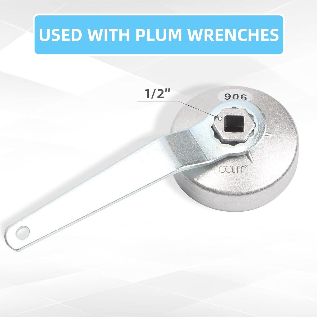 Juego de tazas de llave para filtro de aceite KATSU de 15 piezas: imagen 2