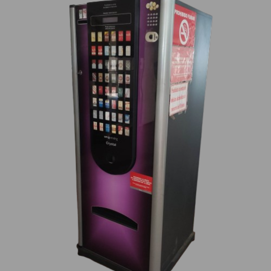 Máquina expendedora de tabaco GM Cristal – 48 selecciones