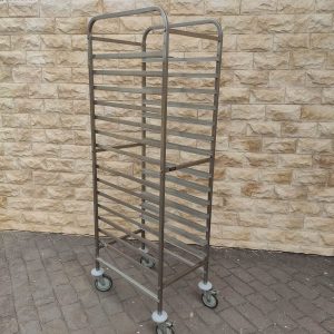 Carro portabandejas para 14 bandejas Gastronorm: imagen 2