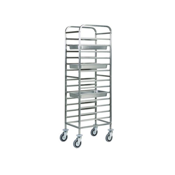 Carro portabandejas para 14 bandejas Gastronorm