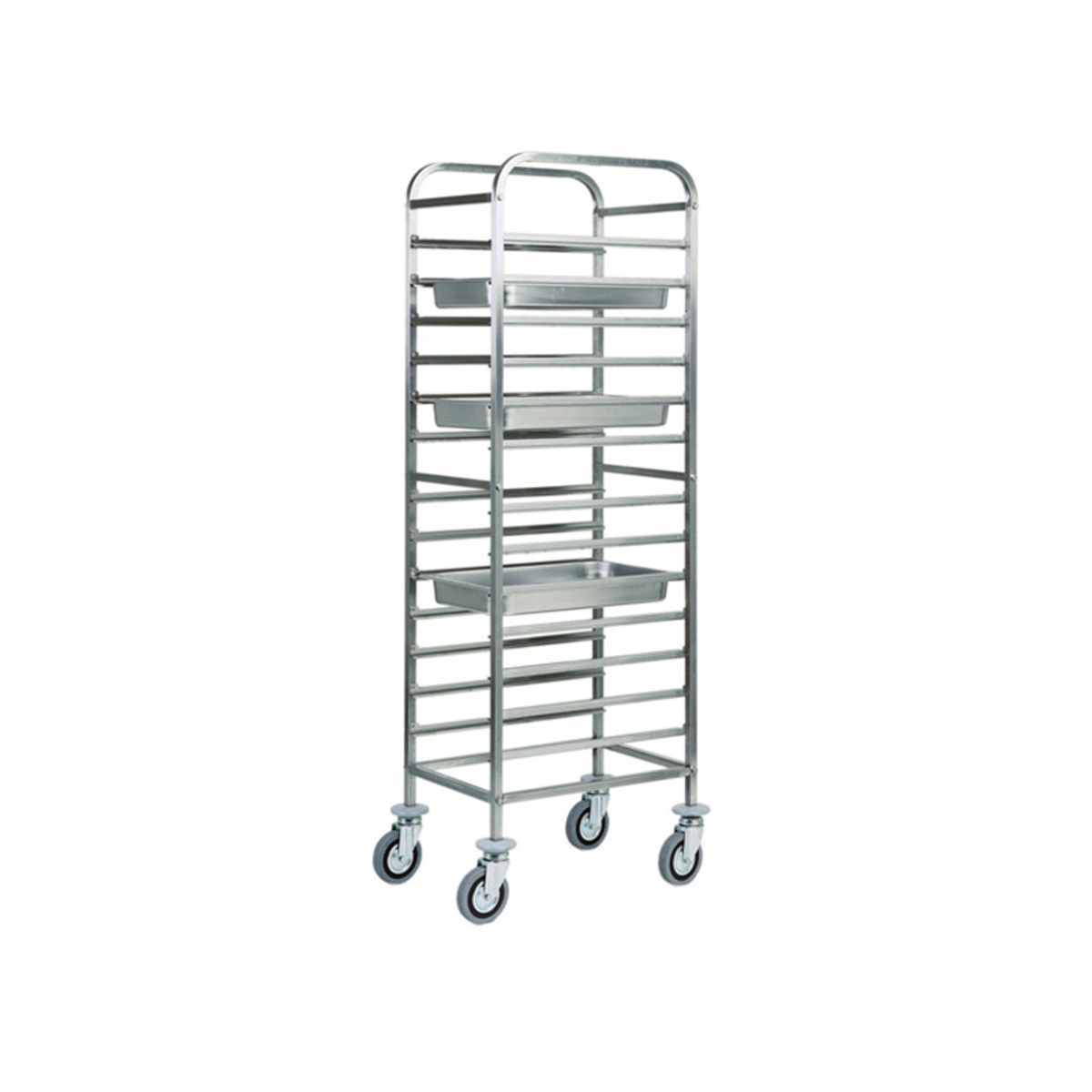 Carro portabandejas para 14 bandejas Gastronorm: imagen 1