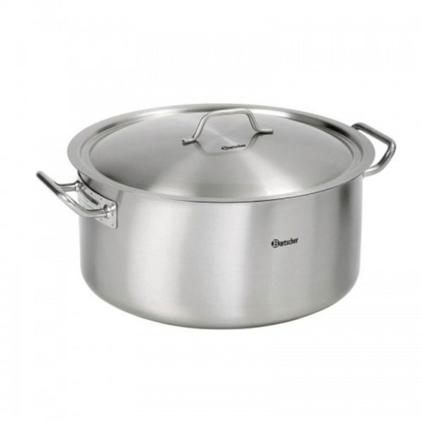 Olla para guisar de acero inoxidable de gran formato (Ø 42 cm y 25 cm de altura)