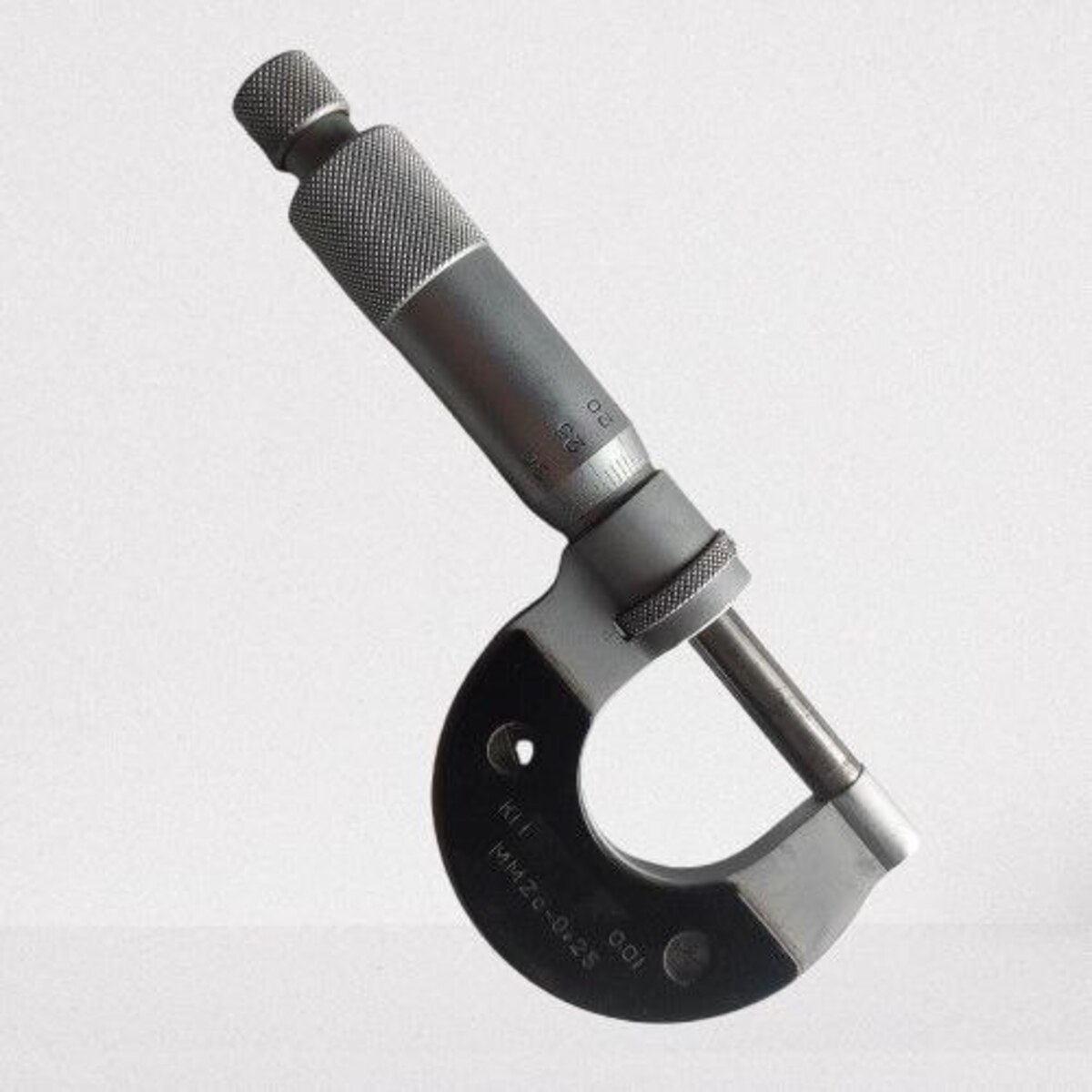 Micrómetro de precisión 1–25 mm Warshava: imagen 1