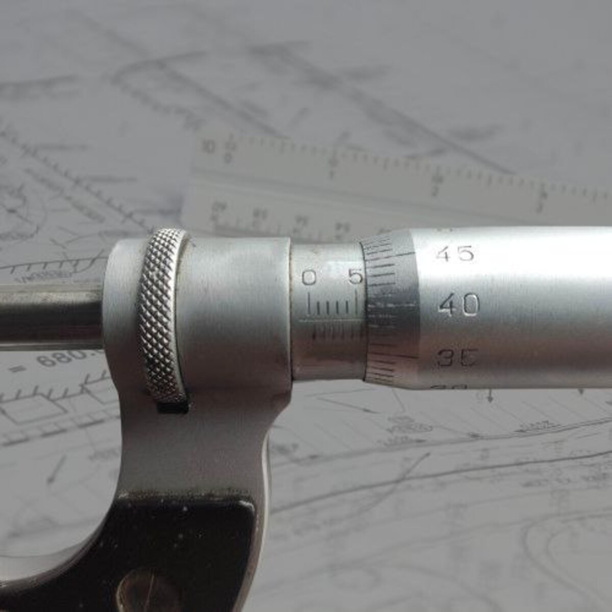 Micrómetro de precisión 1–25 mm Warshava: imagen 2