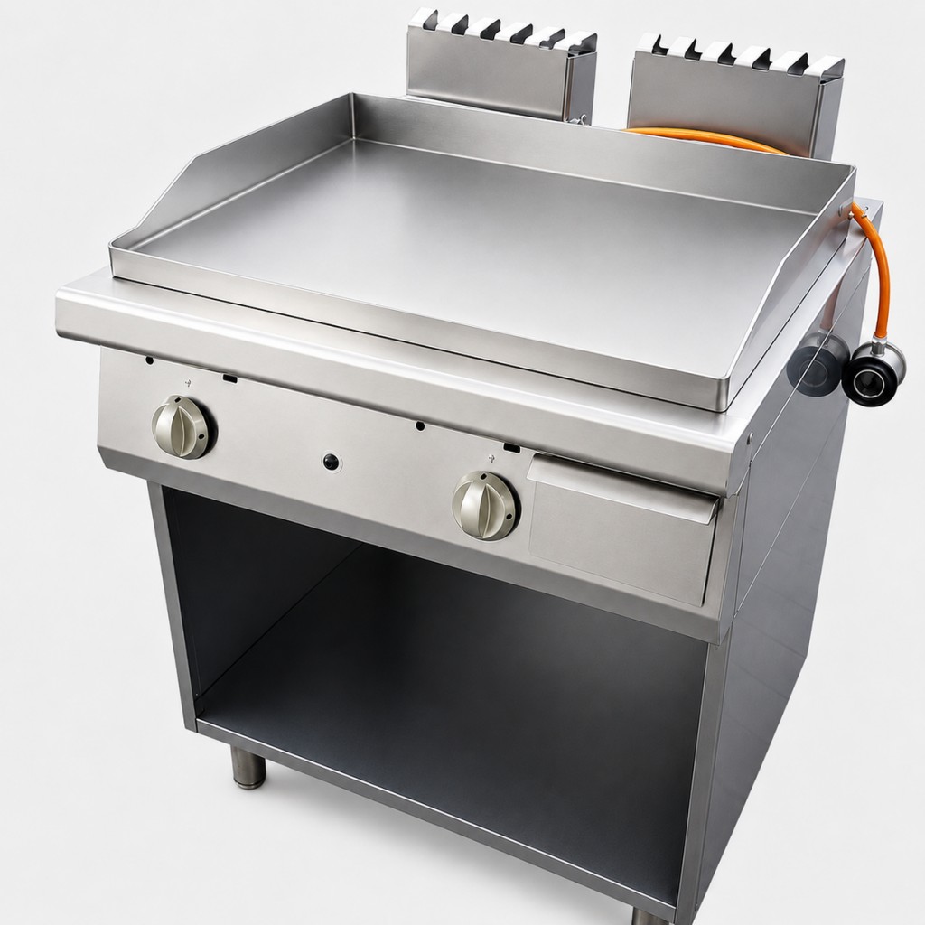 Plancha a gas butano 80x70